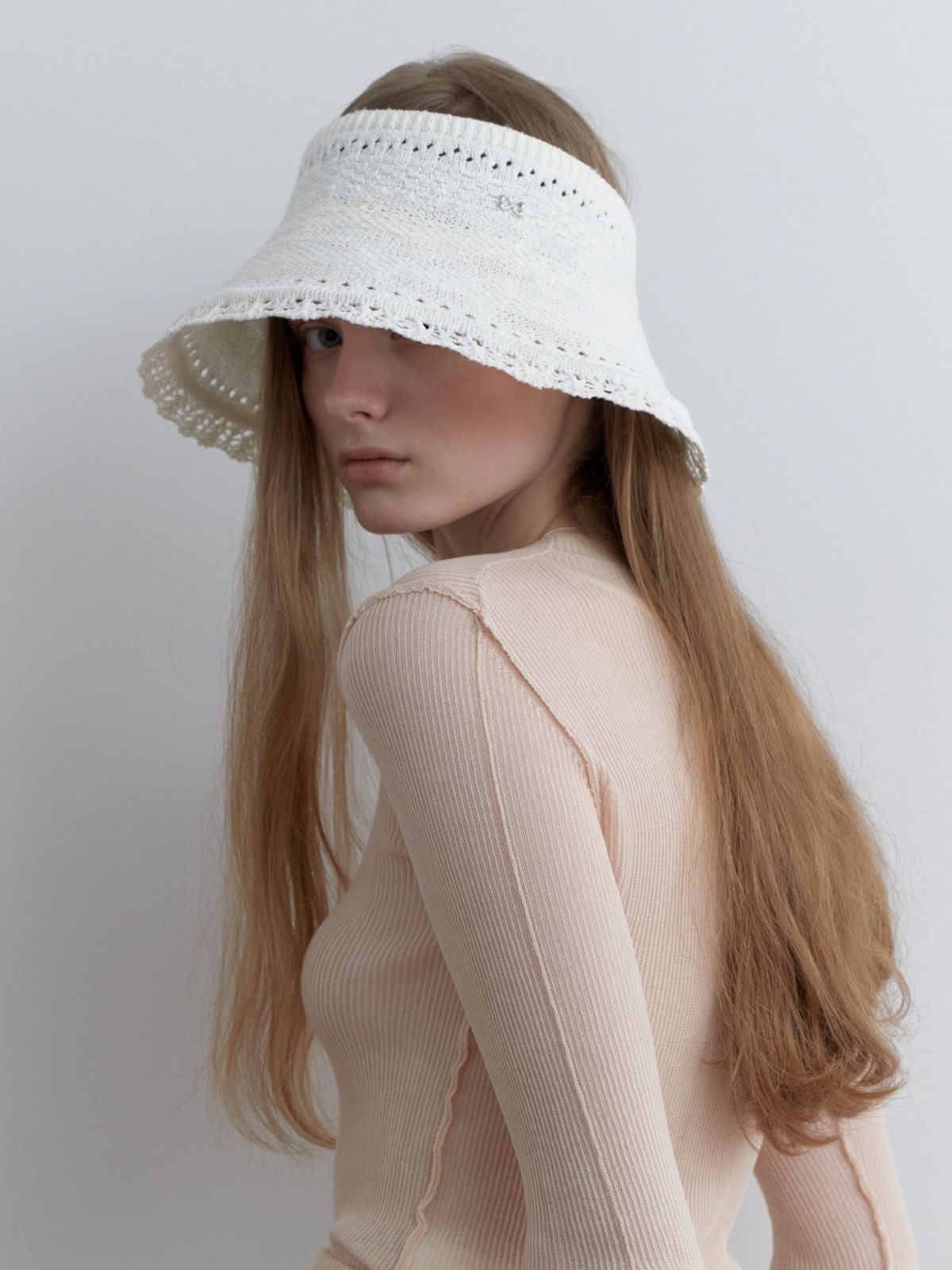 러브미몬스터(LOVE ME MONSTER) Lace Brim Sun Cap_3COL (L251MCP030)