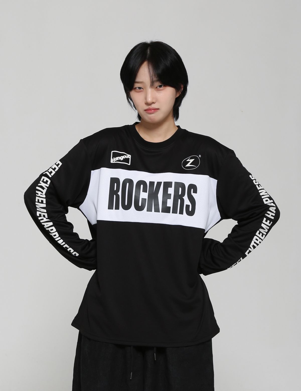 쿤타치(KUNTACH) x HANGOUT no slow reflective moto jersey