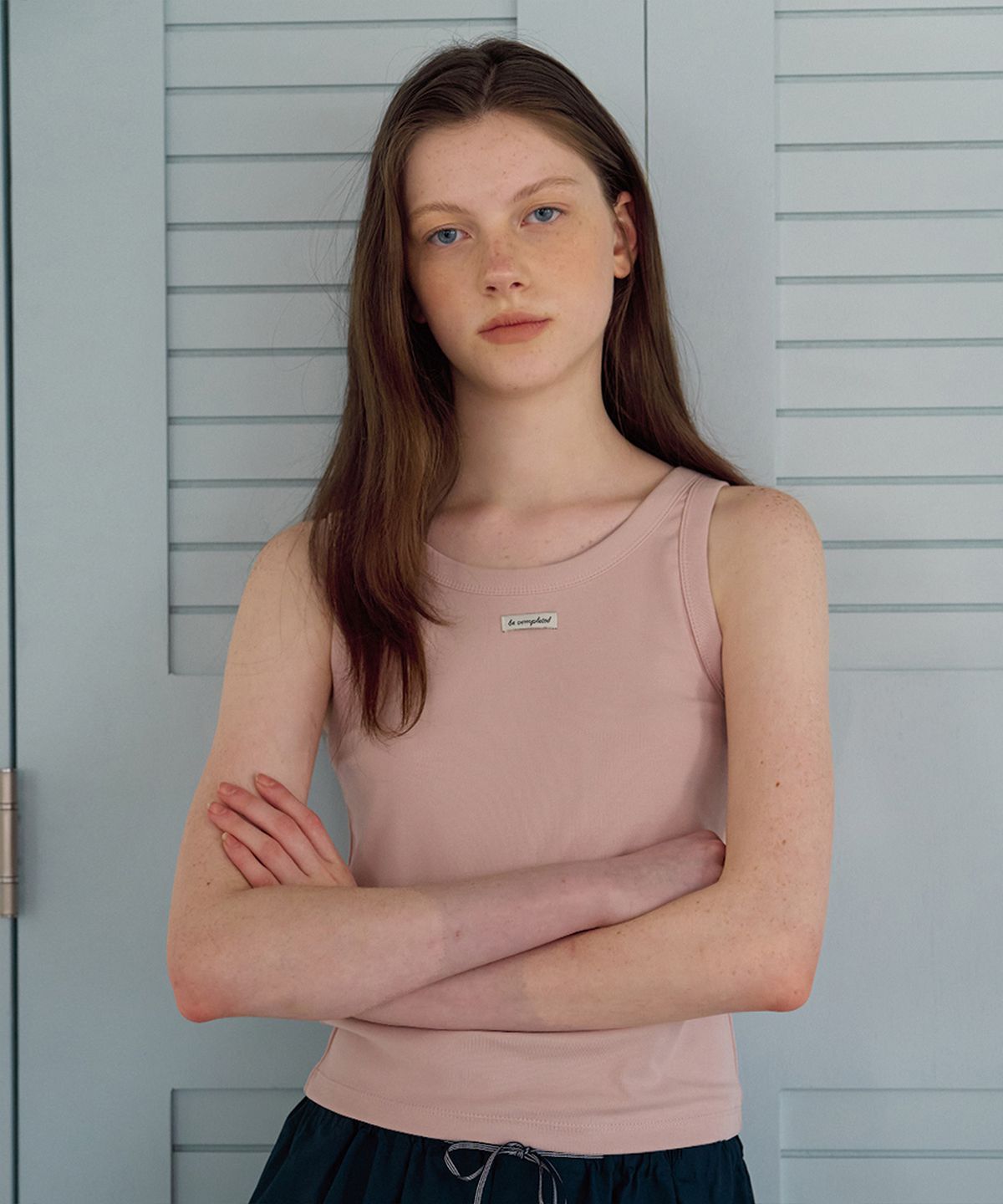 벗튼(BUT'TON) Silket Two-Way Sleeveless (Pink)