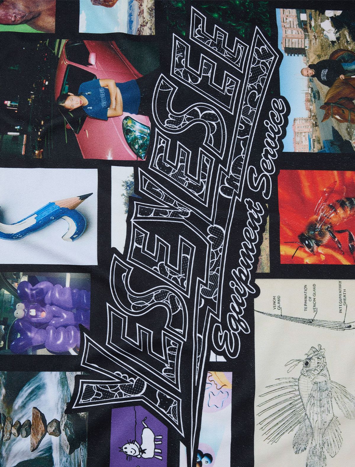 예스아이씨(YESEYESEE) Y.E.S Beach Towel Black