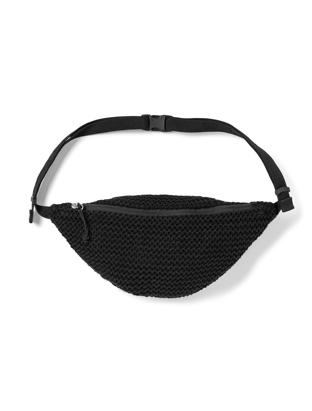 バッグ・カバンその他 YESEYESEE Y.E.S Knitted Waist Bag 5FT2180 MUSINSA | YESEYESEE Y.E.S Knitted Waist Bag Black