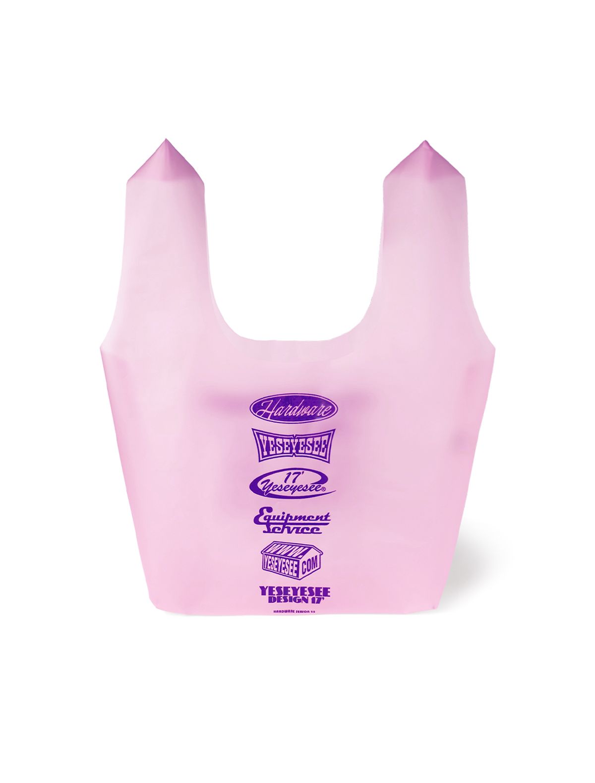 예스아이씨(YESEYESEE) Y.E.S Urethane Market Bag Pink