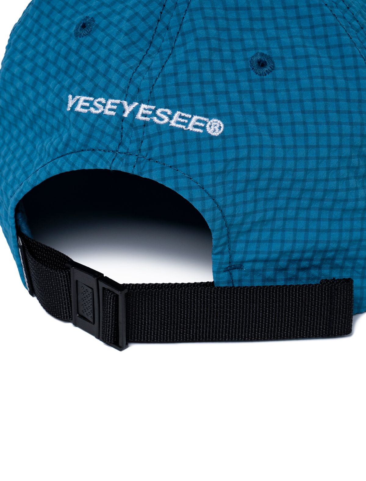 예스아이씨(YESEYESEE) Check Seersucker Cap Blue