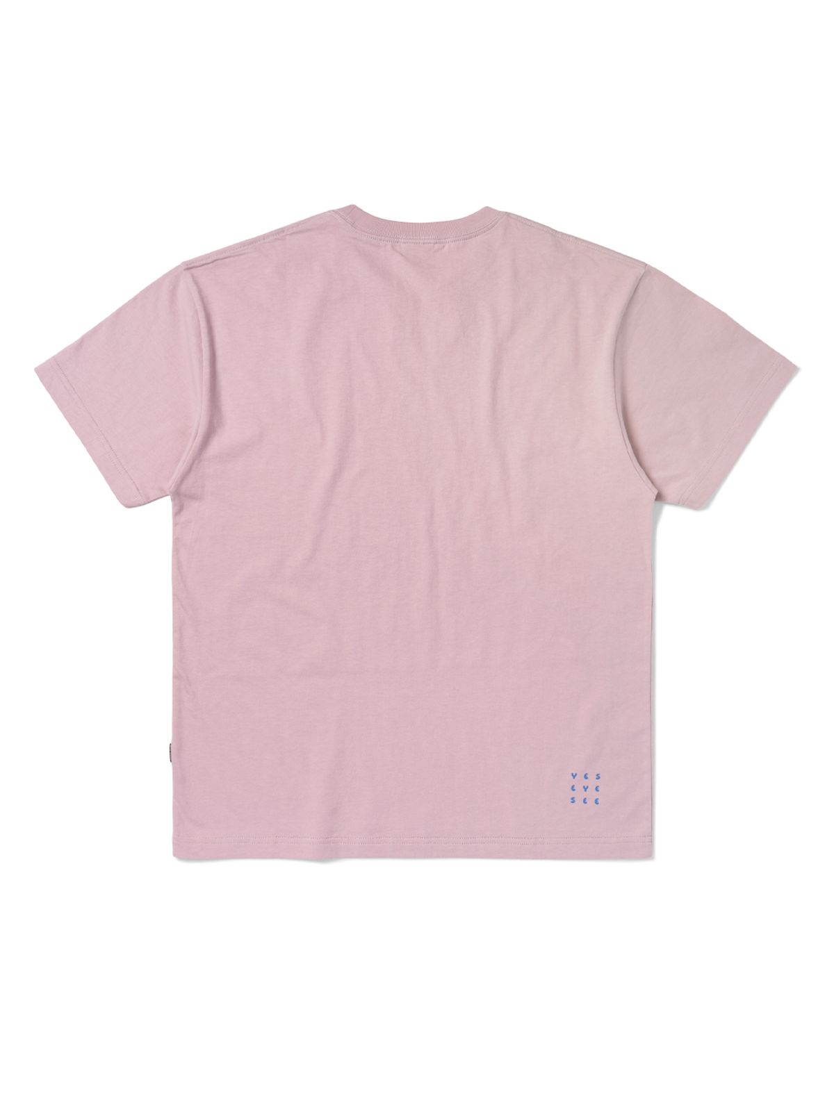예스아이씨(YESEYESEE) C-Logo Dot Tee Light Pink