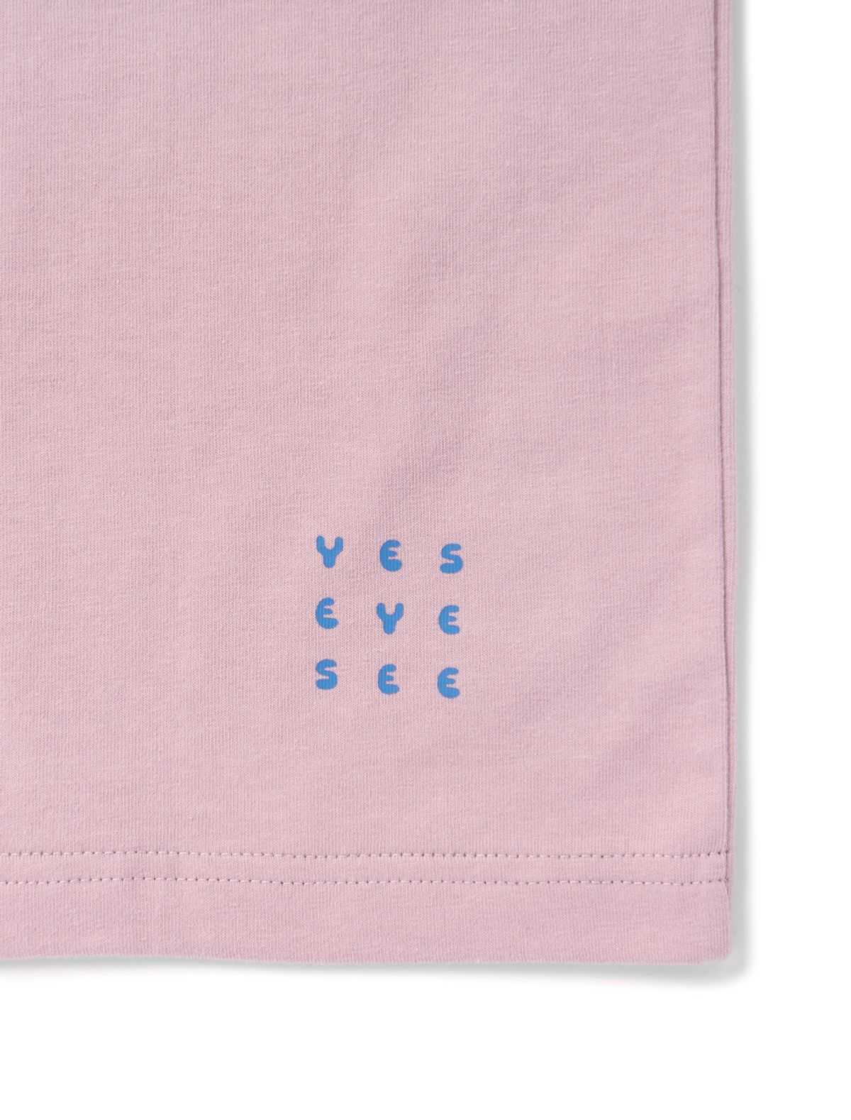 예스아이씨(YESEYESEE) C-Logo Dot Tee Light Pink