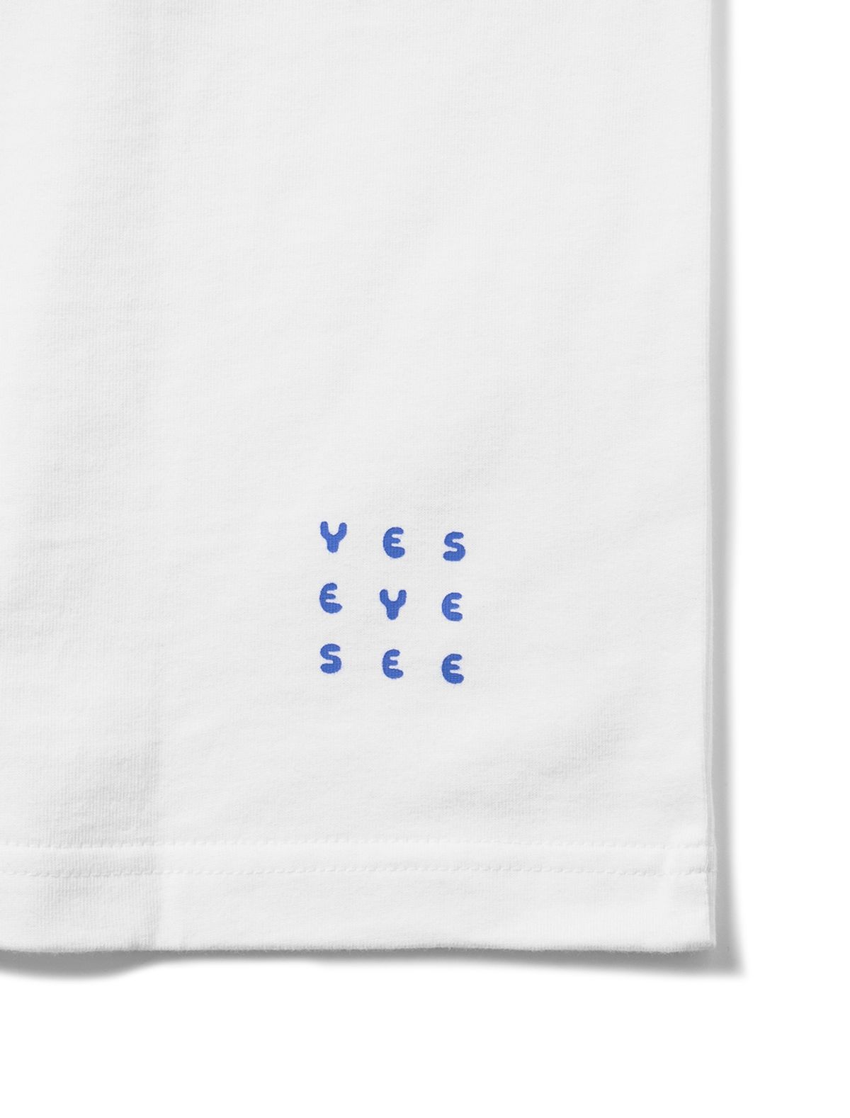 예스아이씨(YESEYESEE) C-Logo Dot Tee White