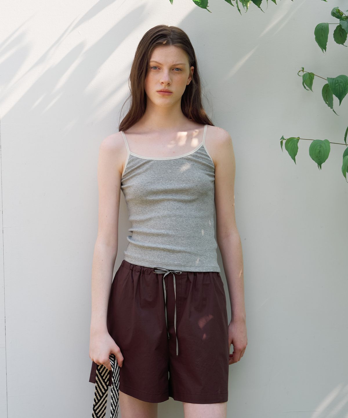 벗튼(BUT'TON) Cotton Boxer Shorts (Brown)