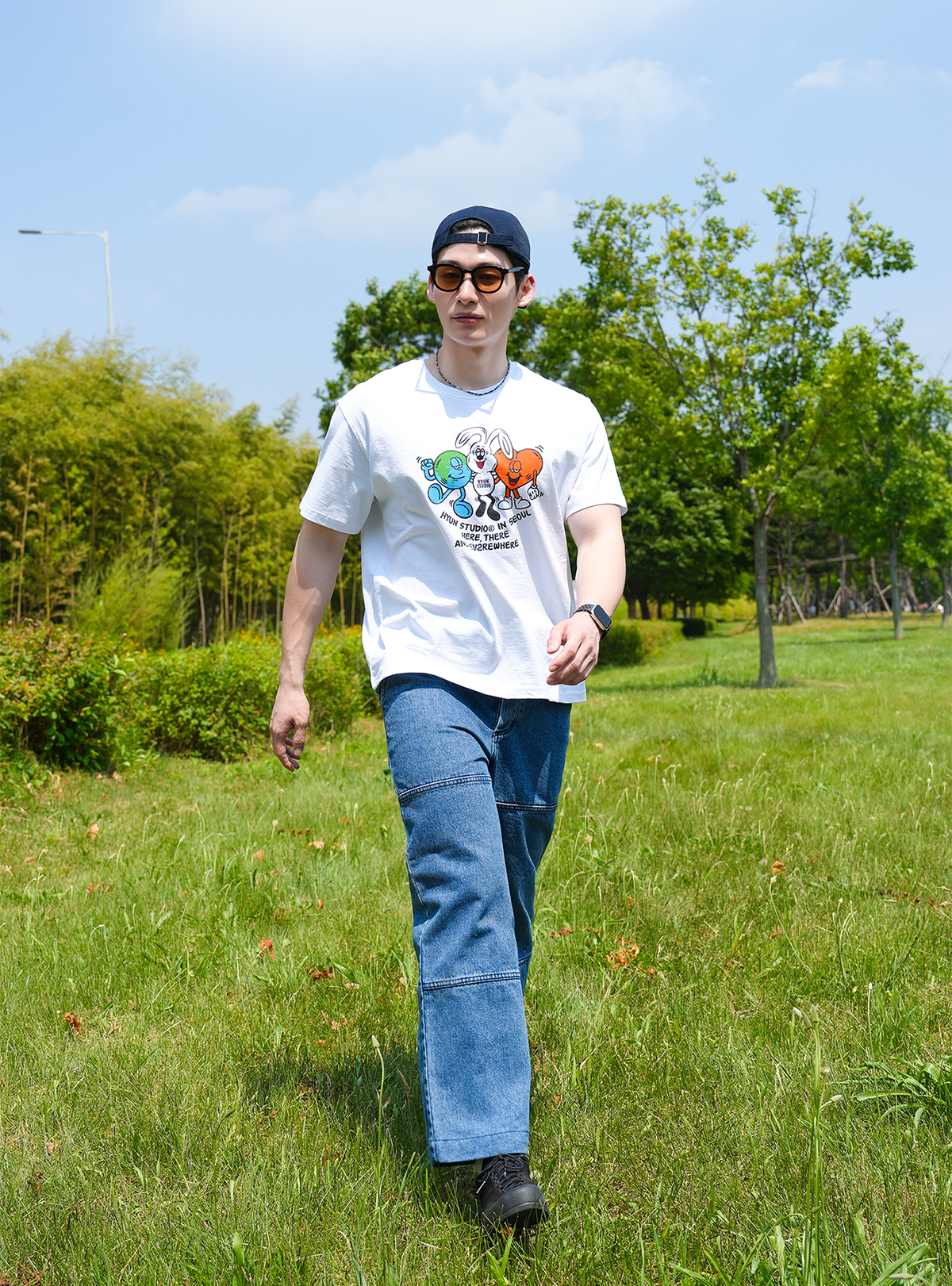 현 스튜디오(HYUN STUDIO) PIER, VITO, FLO T-SHIRT [UNISEX]