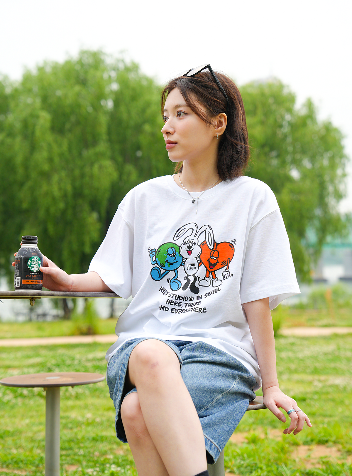 현 스튜디오(HYUN STUDIO) PIER, VITO, FLO T-SHIRT [UNISEX]