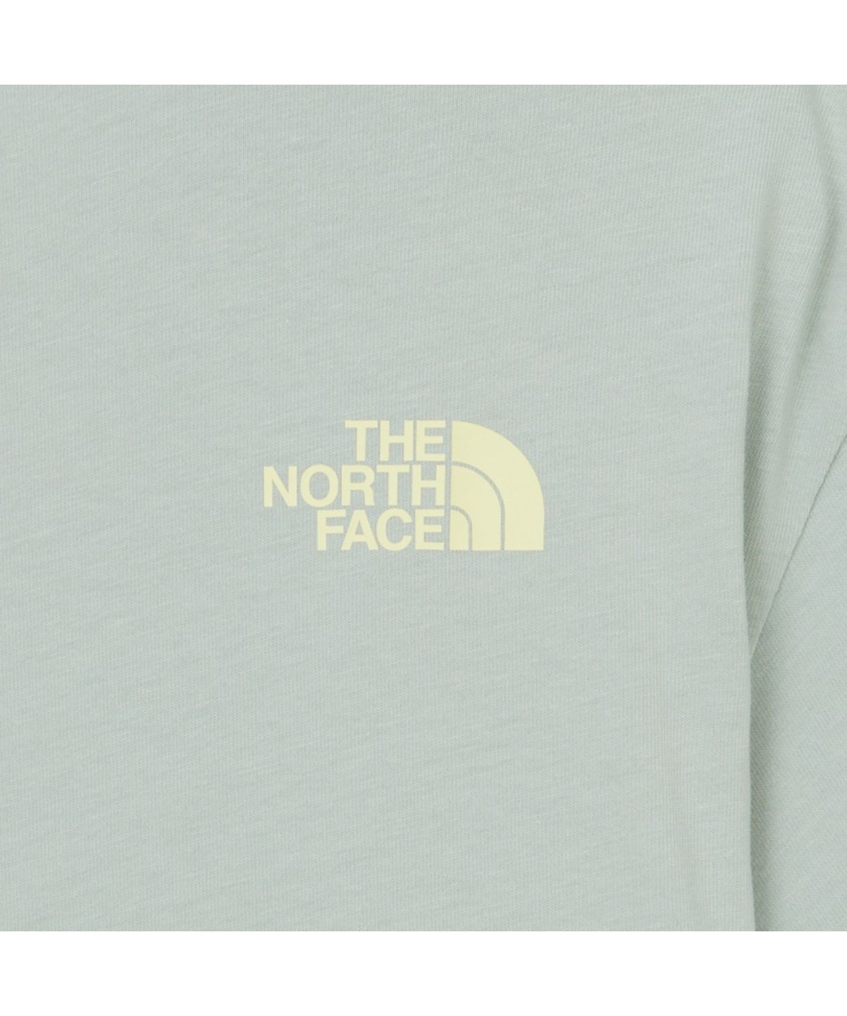 노스페이스(THE NORTH FACE) NT7UR59E TNF 한글 반팔 라운드티 JADE