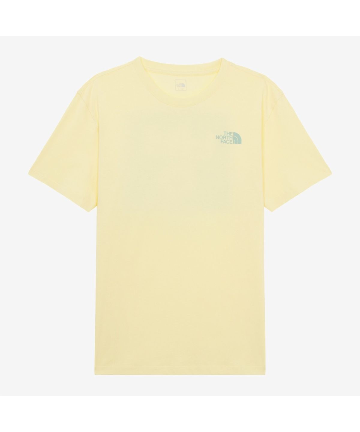 노스페이스(THE NORTH FACE) NT7UR61C 순경음 반팔 라운드티 LIGHT YELLOW