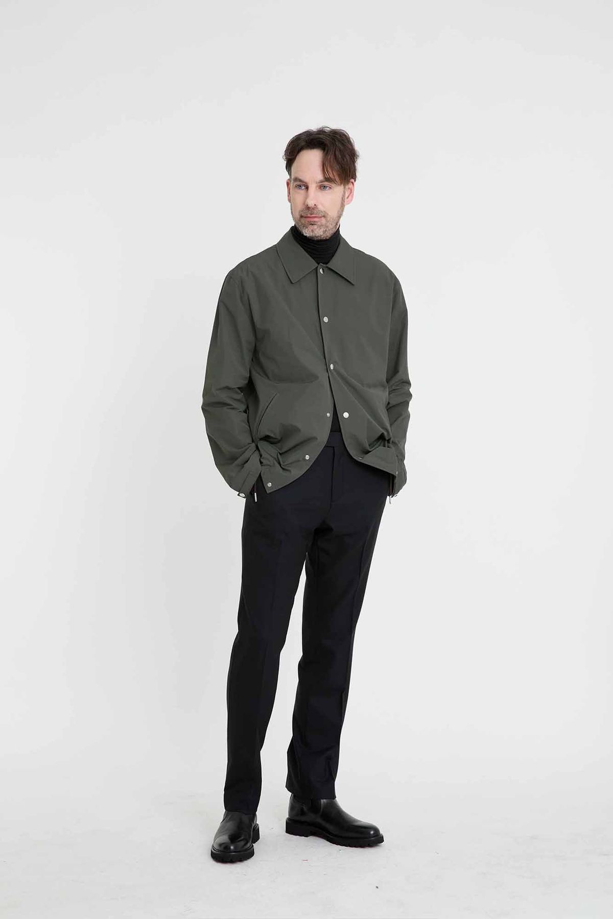 몰토루시르(MOLTOLUCIR) TFBS-S12 면터치 코치 점 Khaki