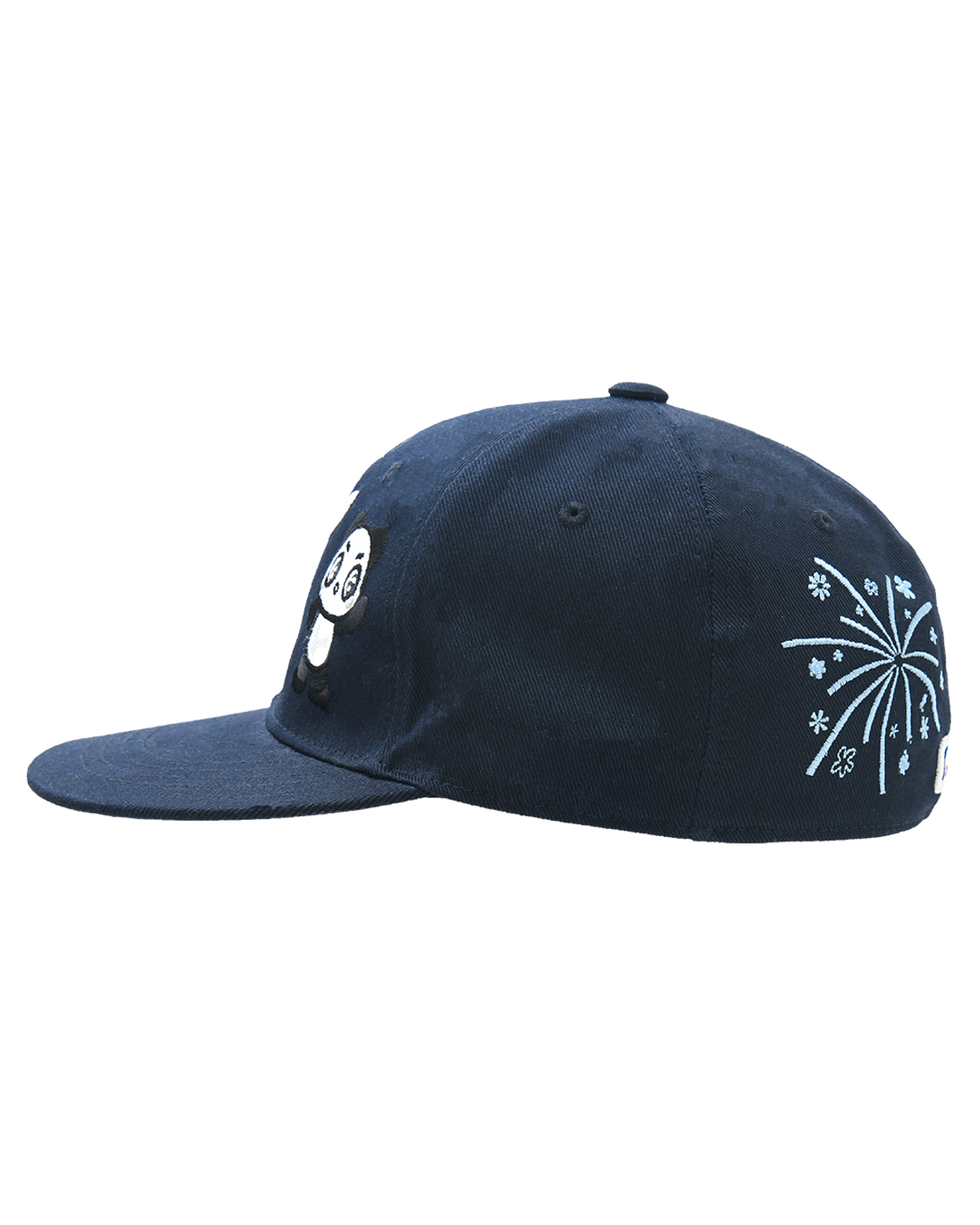 더뮤지엄비지터(THEMUSEUMVISITOR) PANDA EMBROIDERY CAP (NAVY)