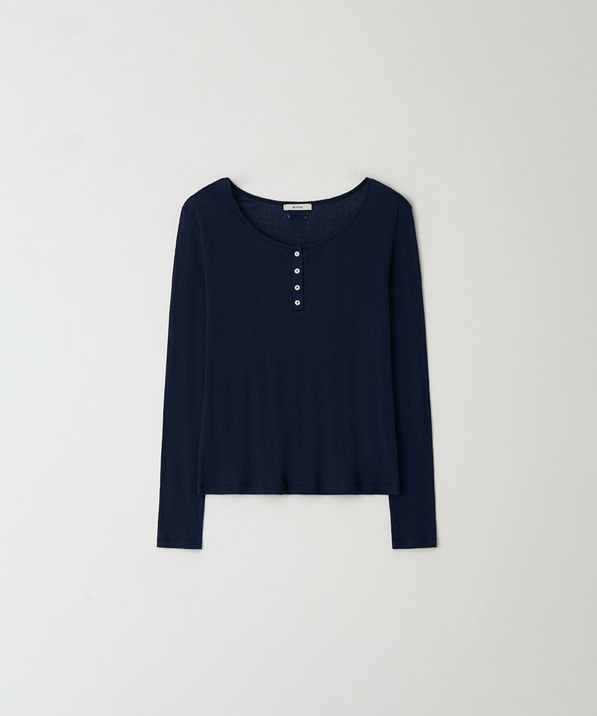 벗튼(BUT'TON) Neutral Button t-Shirt (Navy)