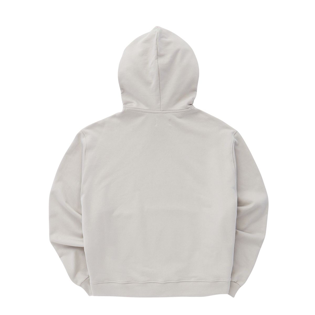 이이이알알알(EEERRR) Basic Logo Needlework Hoodie Gray