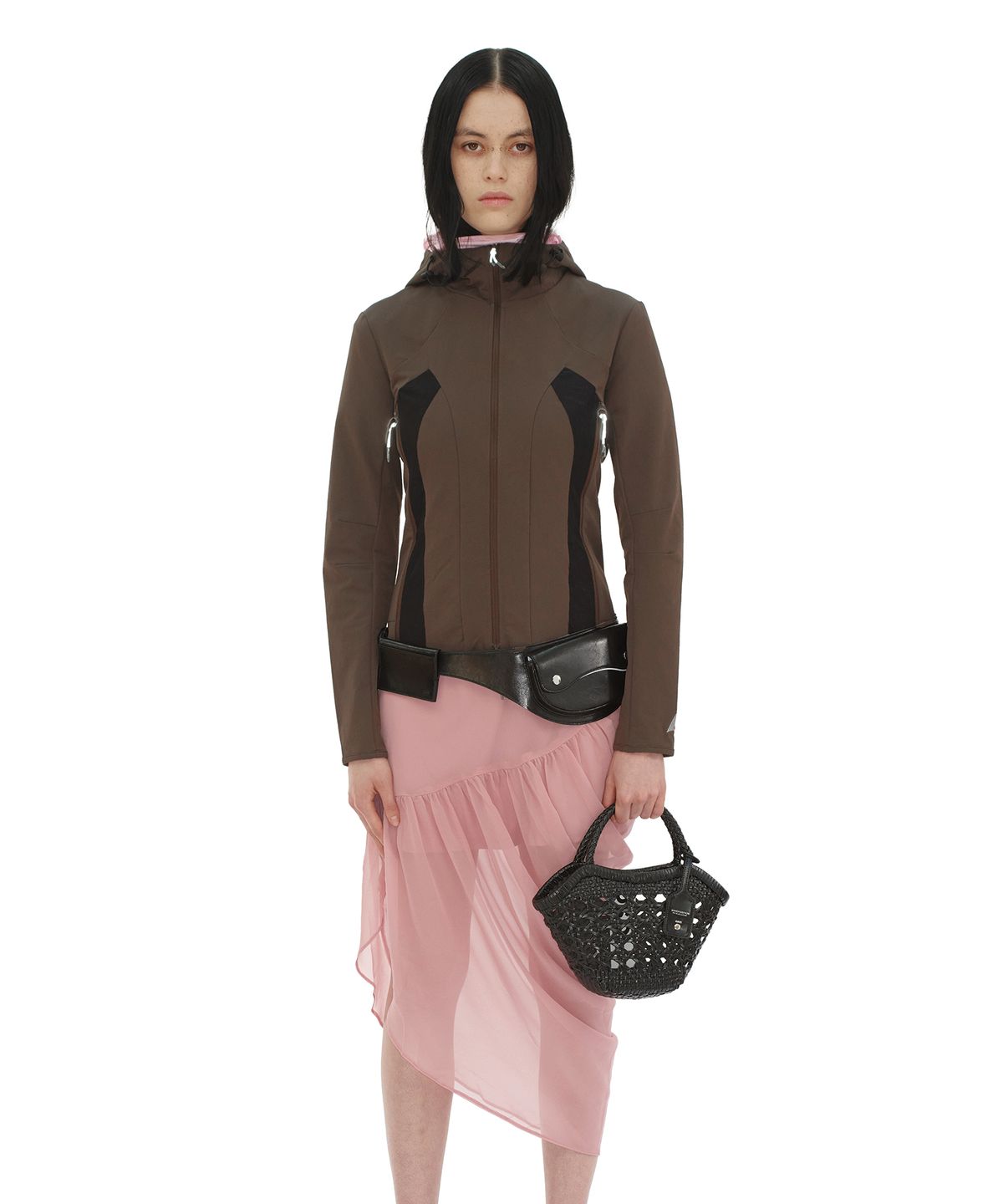 오소이(OSOI) LIP TOTE BAG [BLACK]