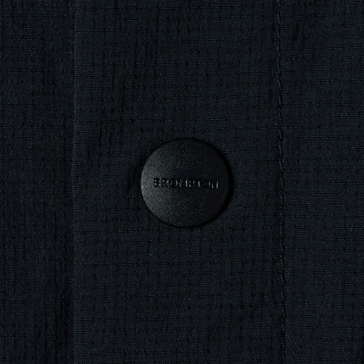 브롬톤 런던(BROMPTON LONDON) AIRO SEERSUCKER HALF SLEEVE SHACKET - NAVY (P252MJK188)