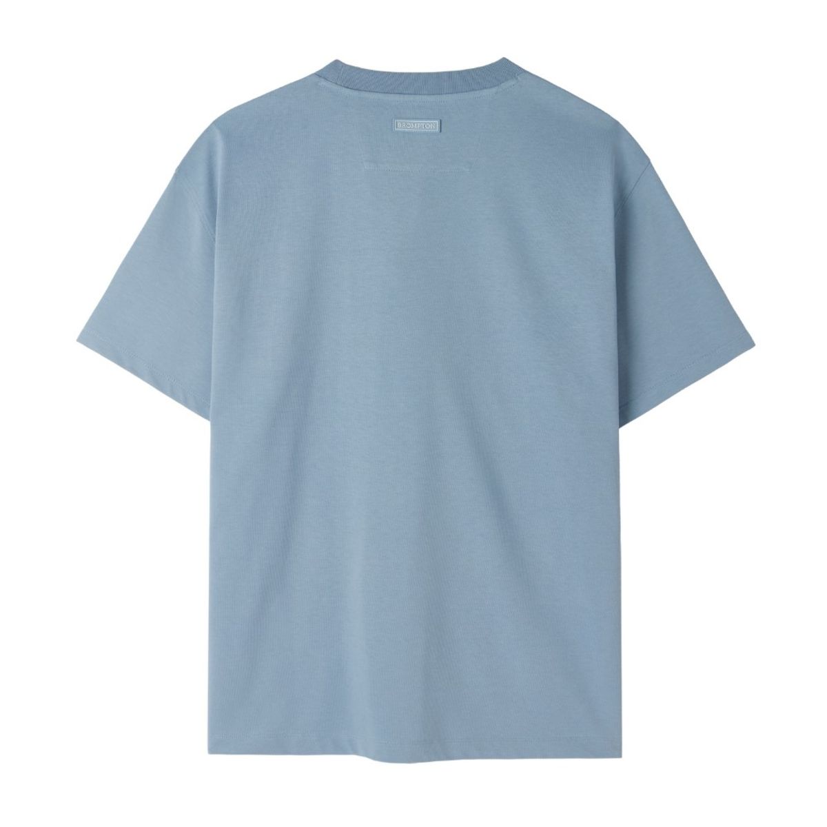 브롬톤 런던(BROMPTON LONDON) REFLECTIVE HALF SLEEVE T-SHIRT - L/BLUE (P252MTS134)