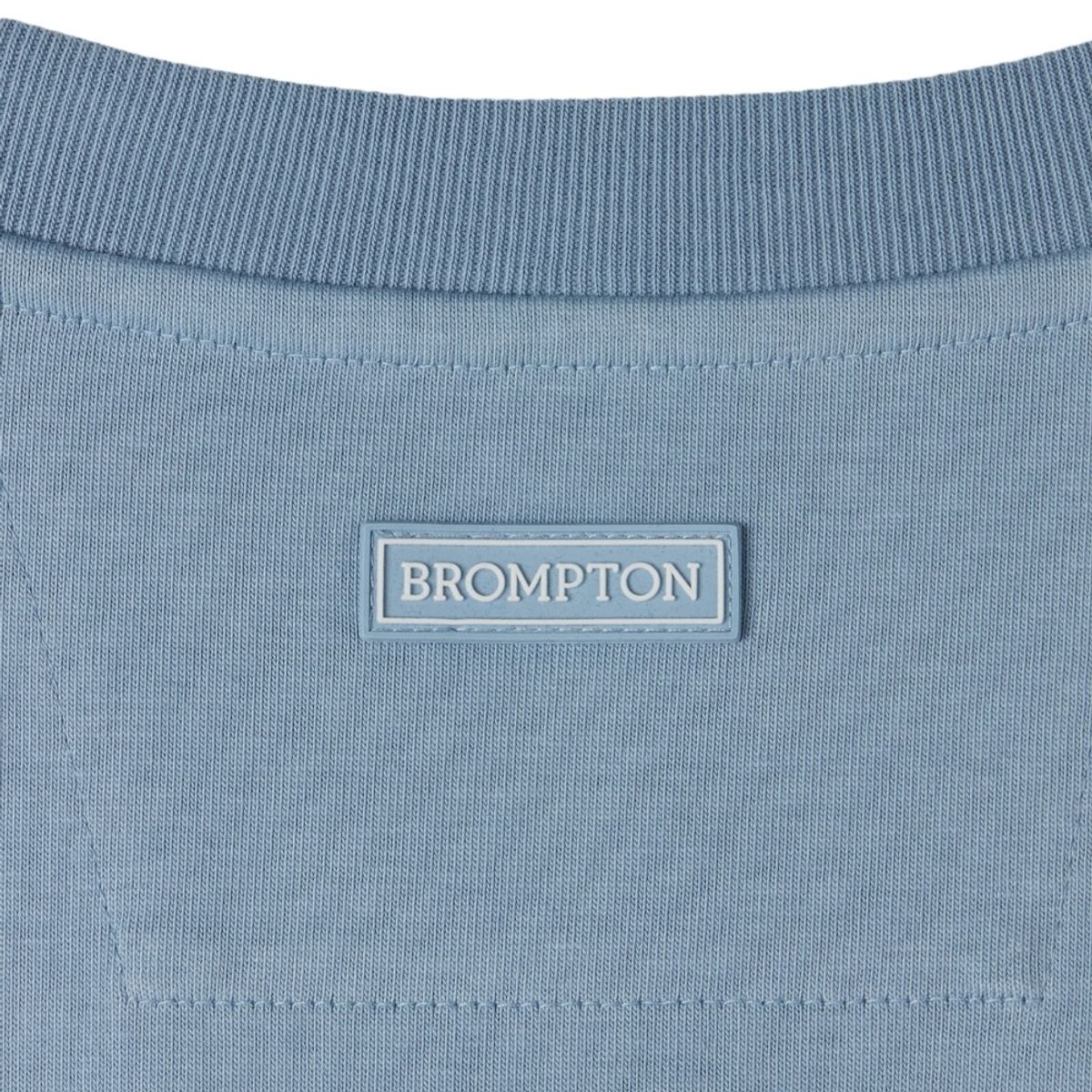 브롬톤 런던(BROMPTON LONDON) REFLECTIVE HALF SLEEVE T-SHIRT - L/BLUE (P252MTS134)