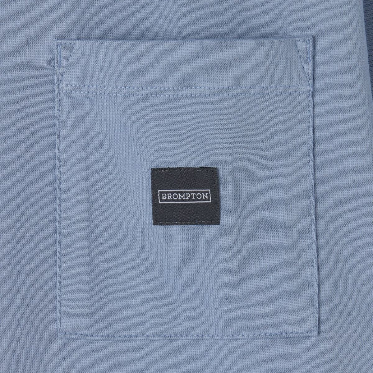 브롬톤 런던(BROMPTON LONDON) BASIC HALF SLEEVE T-SHIRT - BLUE (P252UTS431)