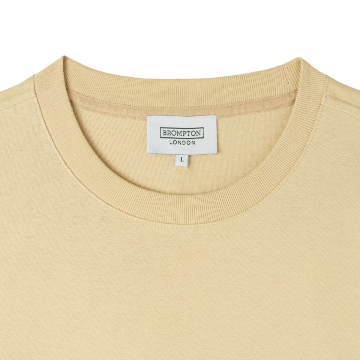 브롬톤 런던(BROMPTON LONDON) BROMPTON BICYCLE GRAPHIC T-SHIRT - BEIGE (P252UTS439)
