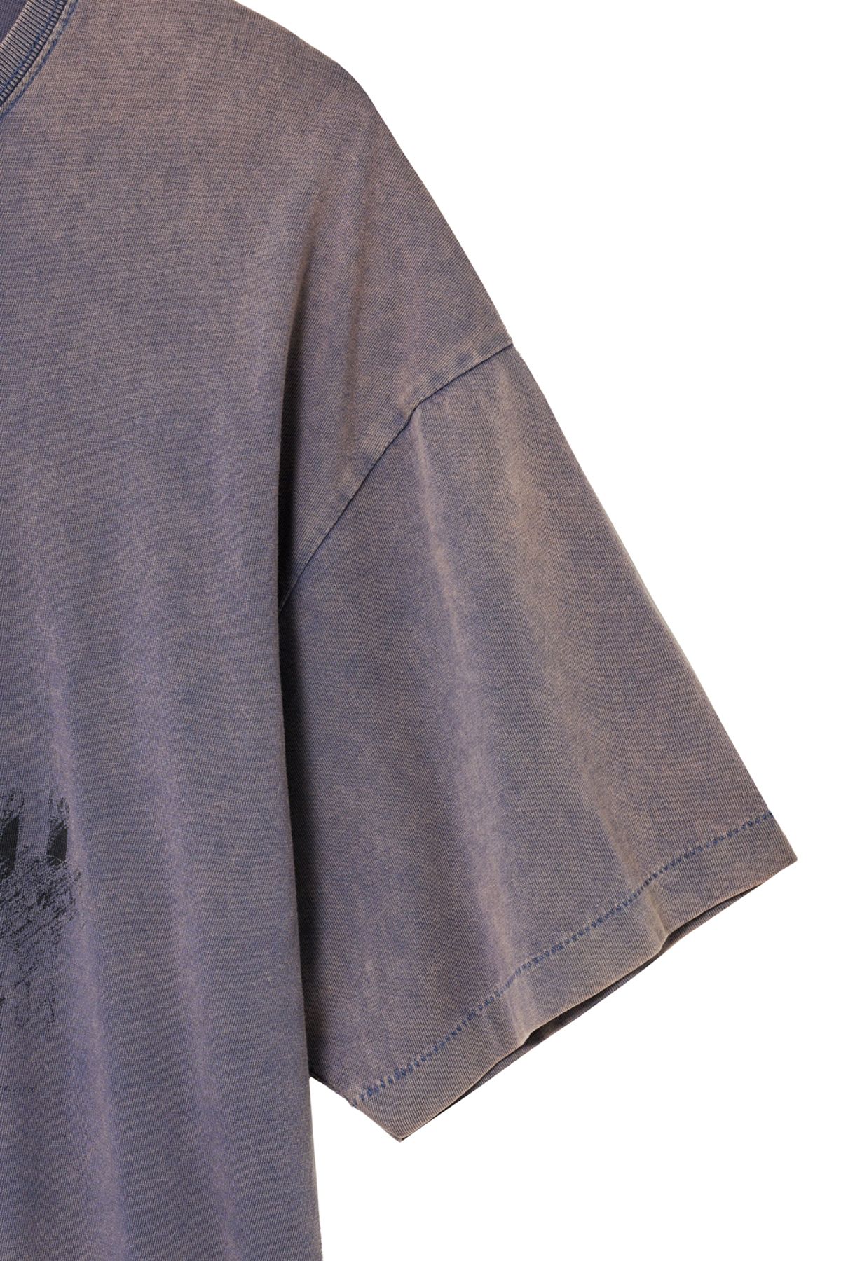 해칭룸(HATCHINGROOM) Chandelier Tee Bleached Blue