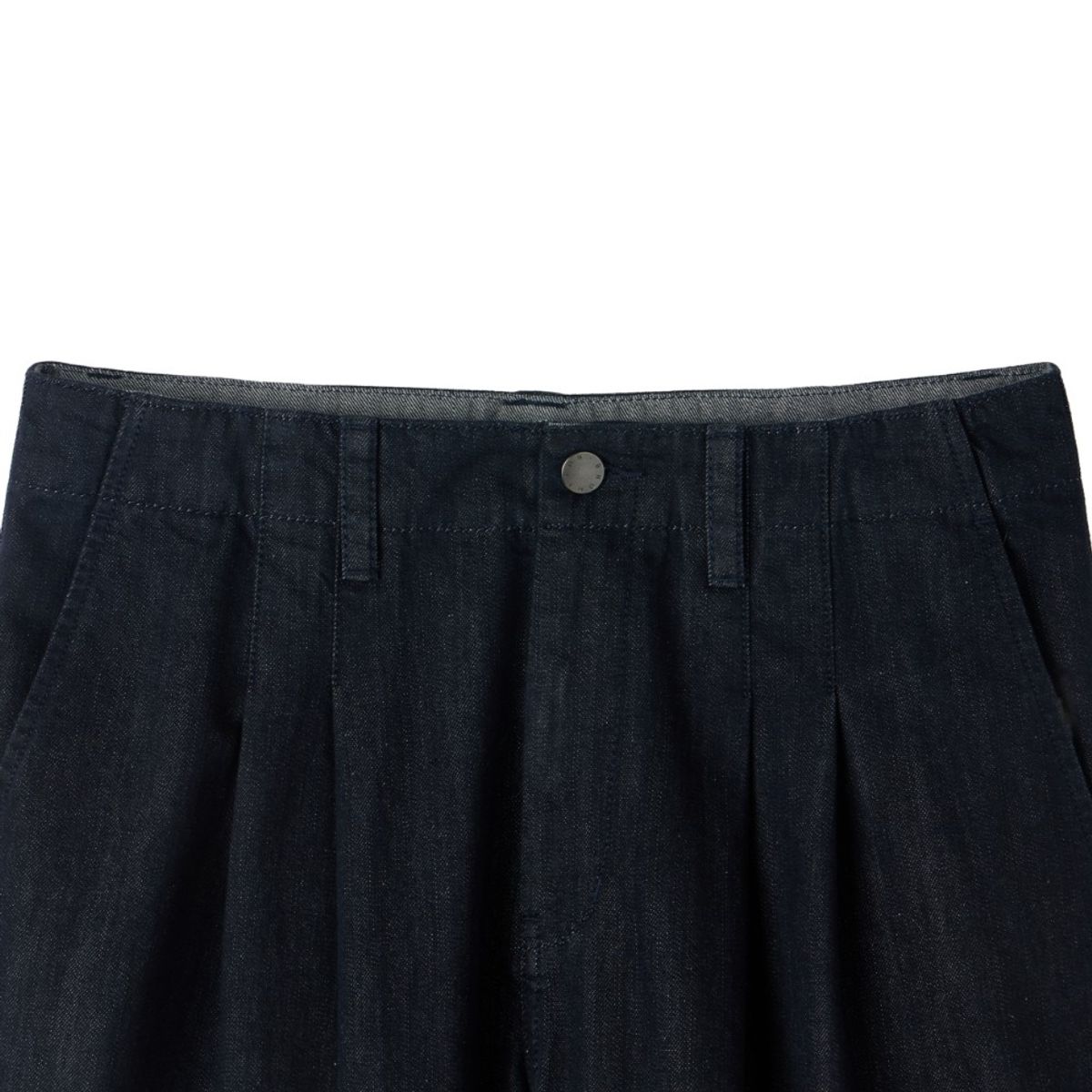 브롬톤 런던(BROMPTON LONDON) 1975 TWO-TUCK WIDE DENIM TROUSERS - INDIGO (P252UDP432)