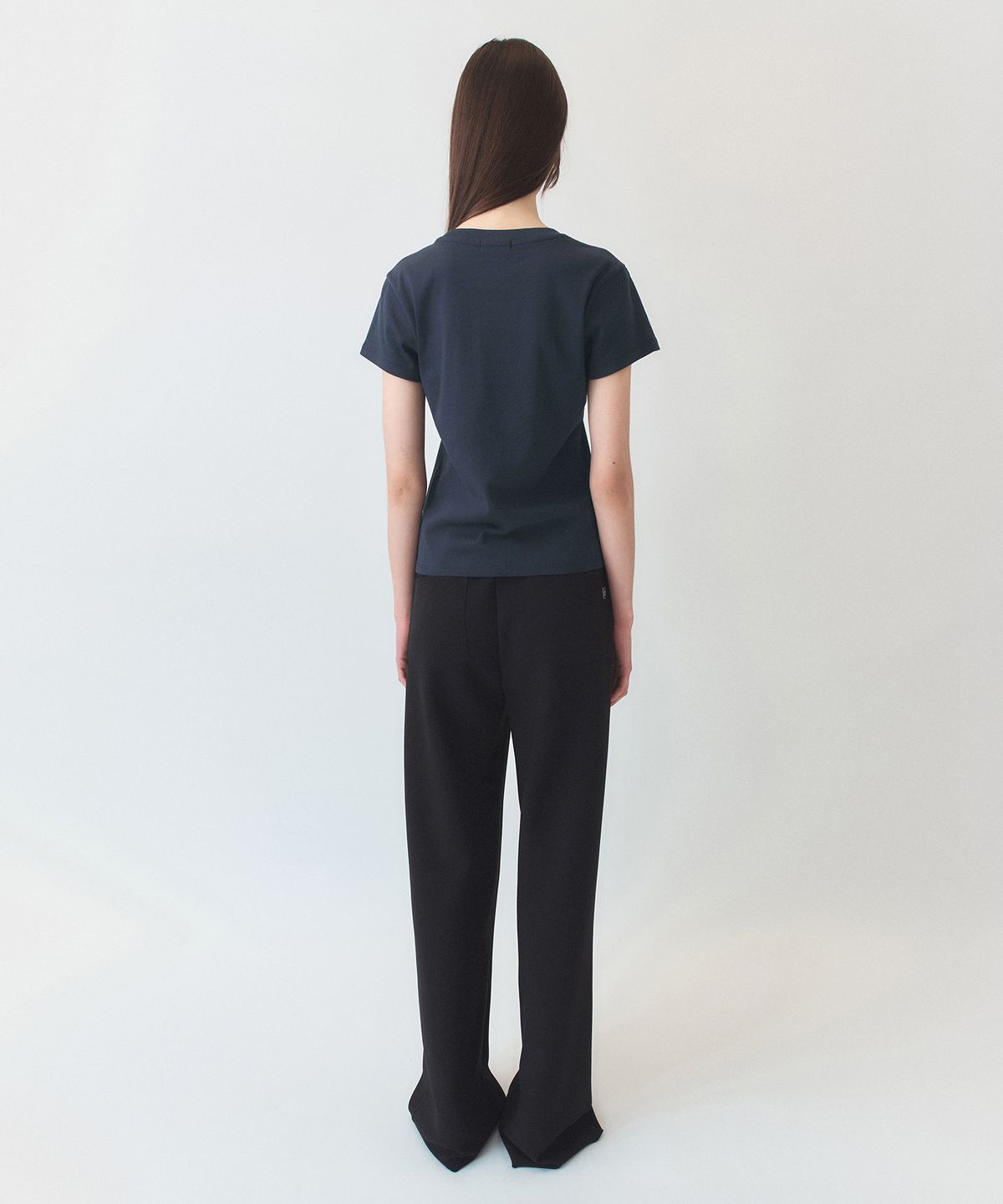 시메트릭 퍼센트(SYMMETRICPERCENT) 2Layer Span Trouser / Black