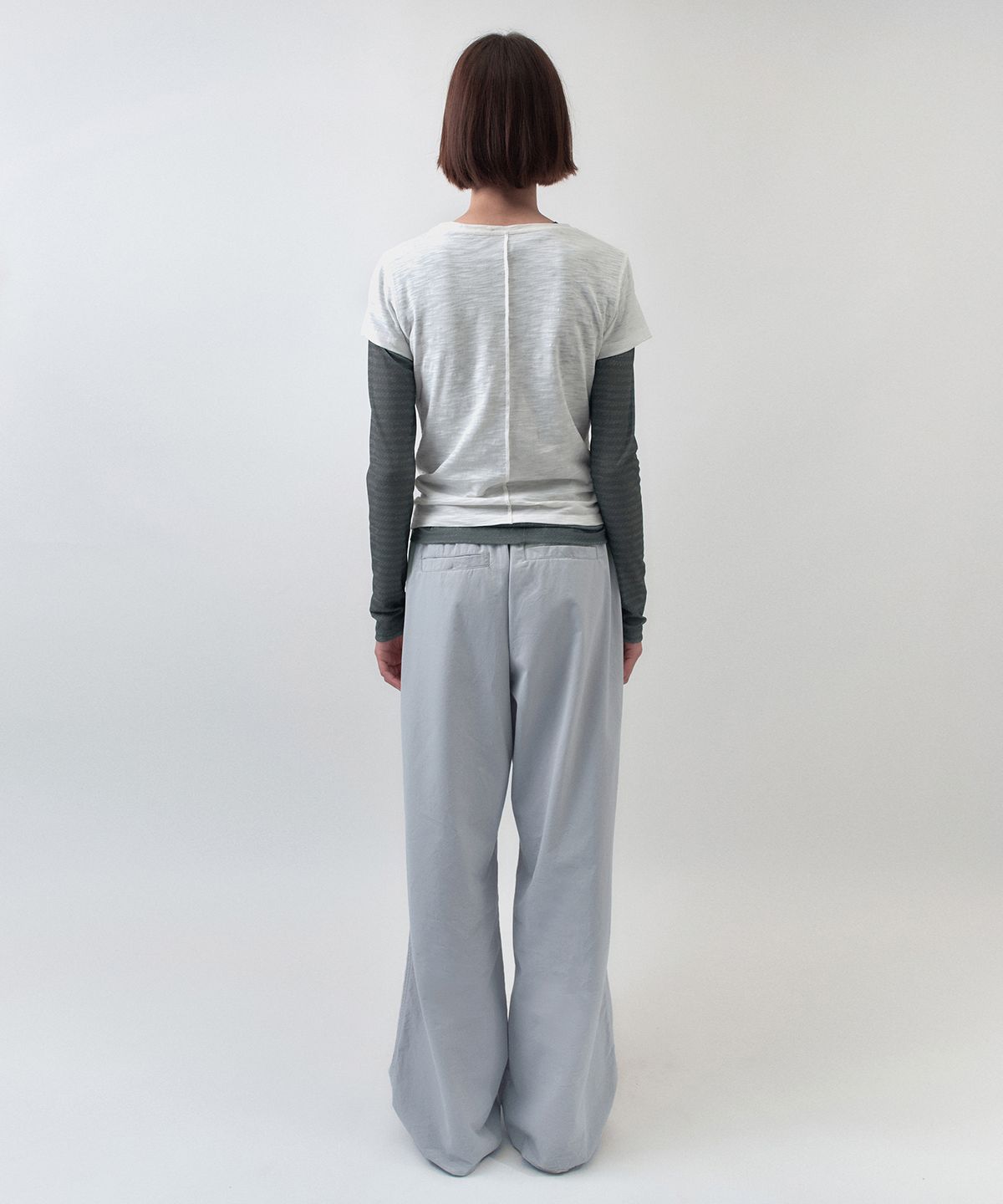 시메트릭 퍼센트(SYMMETRICPERCENT) Plumpy Logo T-shirt / White