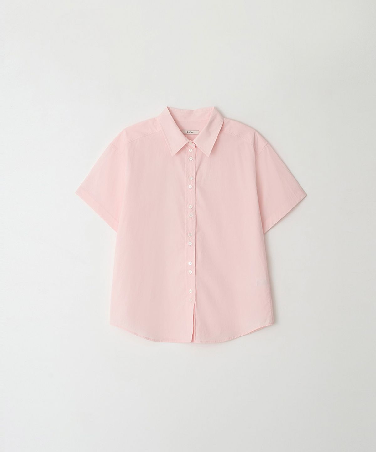 벗튼(BUT'TON) Tencel Two Button Shirts (BabyPink)