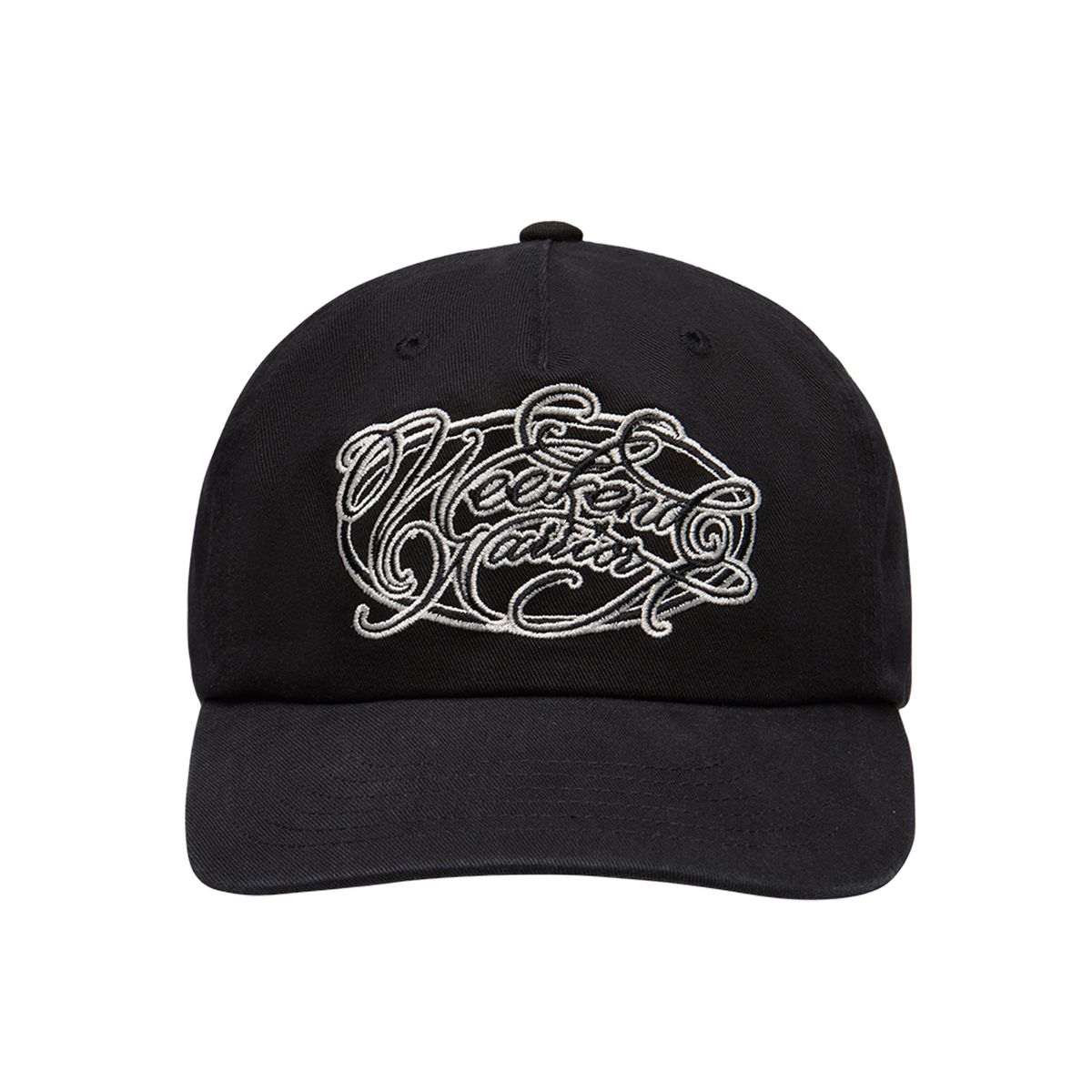 이이이알알알(EEERRR) Weekend Warrior Needlework 5Panels Ball Cap Black