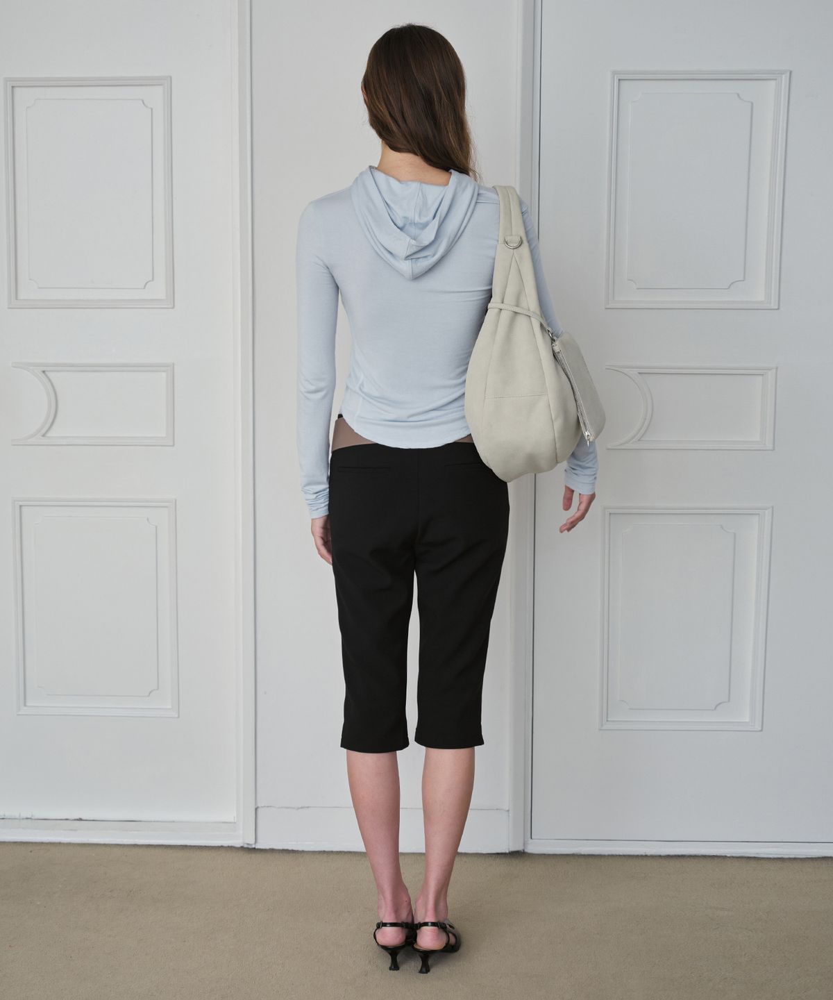 시메트릭 퍼센트(SYMMETRICPERCENT) Comfort Slim Hoody / Light Blue
