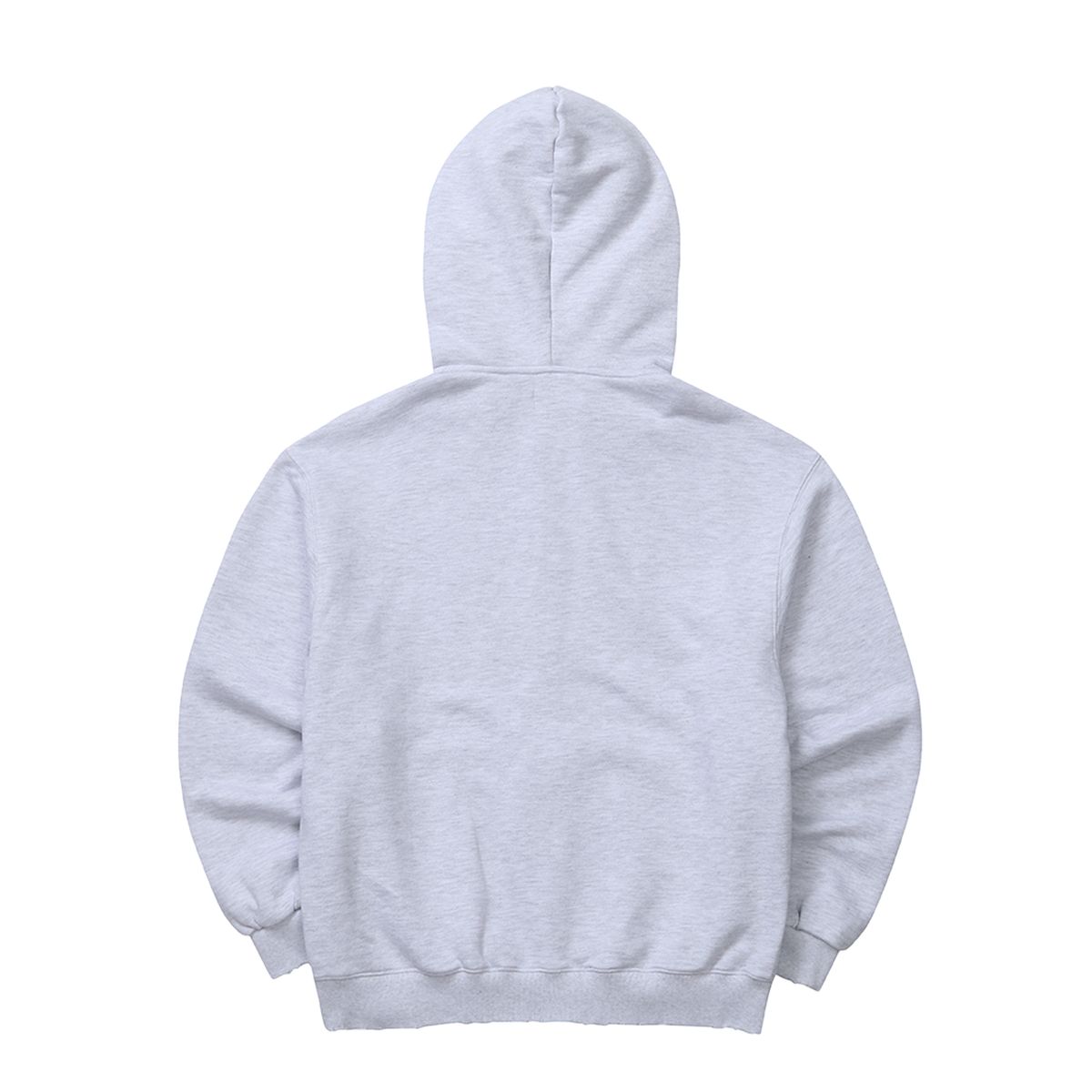 이이이알알알(EEERRR) Sound Wave Artwork Damage Washing Hoodie Zip-up Melange
