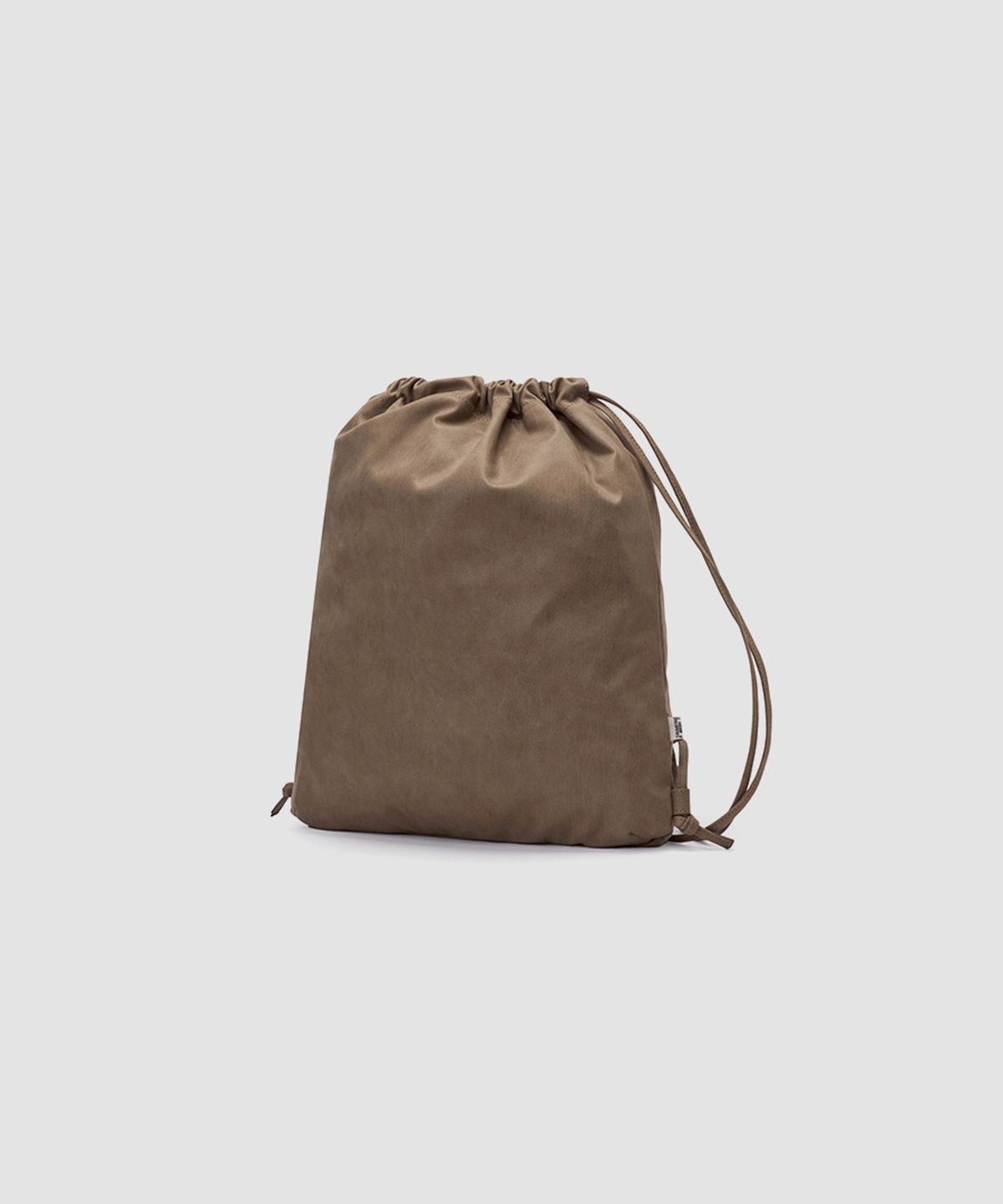 시메트릭 퍼센트(SYMMETRICPERCENT) Faux-leather String Bag / Brown