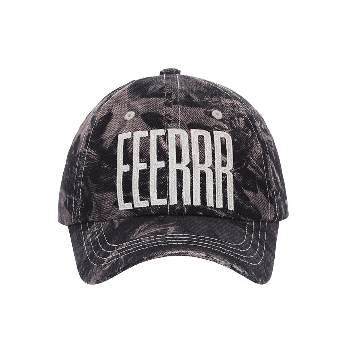 이이이알알알(EEERRR) Real Tree Camo Pattern Ball Cap Black