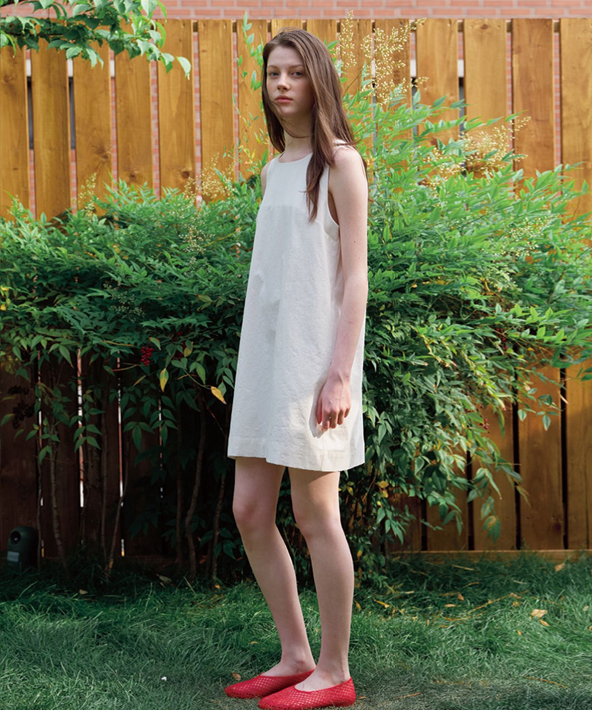 벗튼(BUT'TON) Stitch Mini Onepiece (Ivory)
