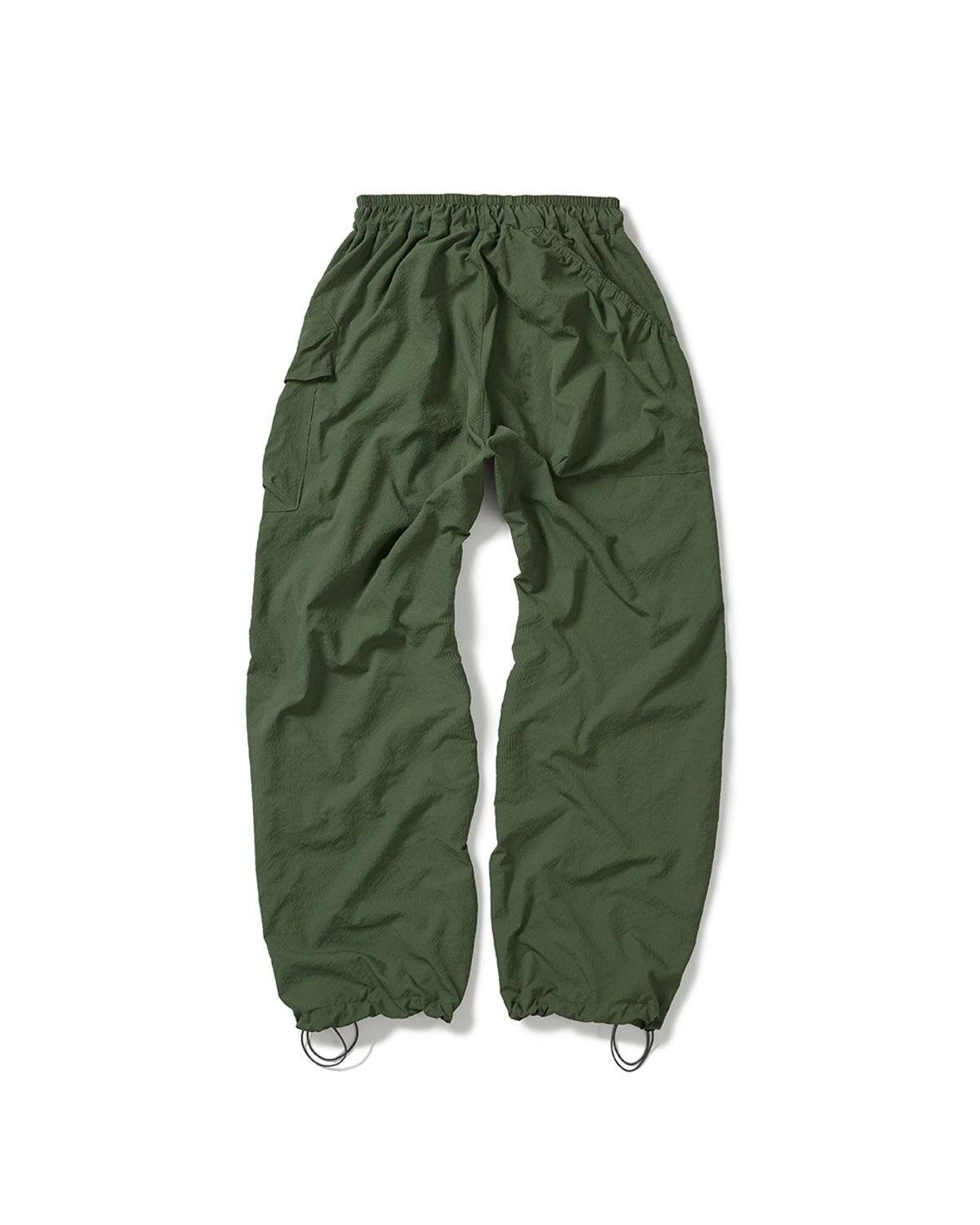 카락터(KARACTOR) Packable parachute cargo pants / Evergreen