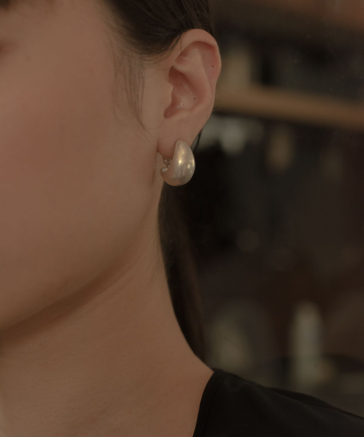 노비스도쿄(NOVICE TOKYO) 볼륨 이어링 Volume Earring  / Silver