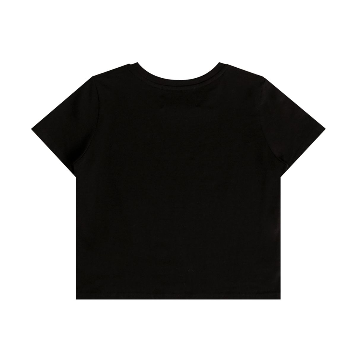 제노리포트(XENOREPORT) LOVE CROP TEE (BLACK)