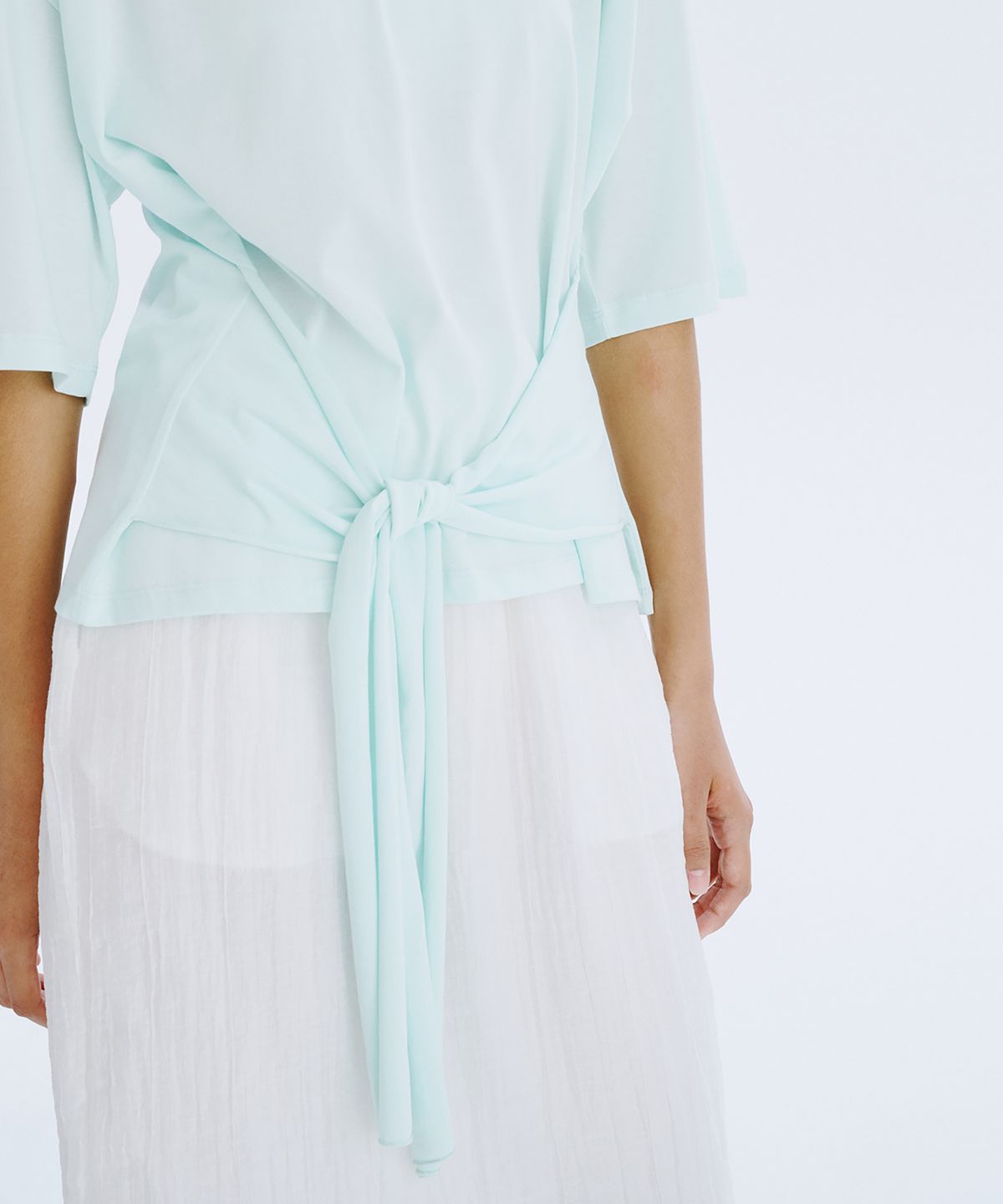 분더캄머(WNDERKAMMER) Waist Tied T_Mint