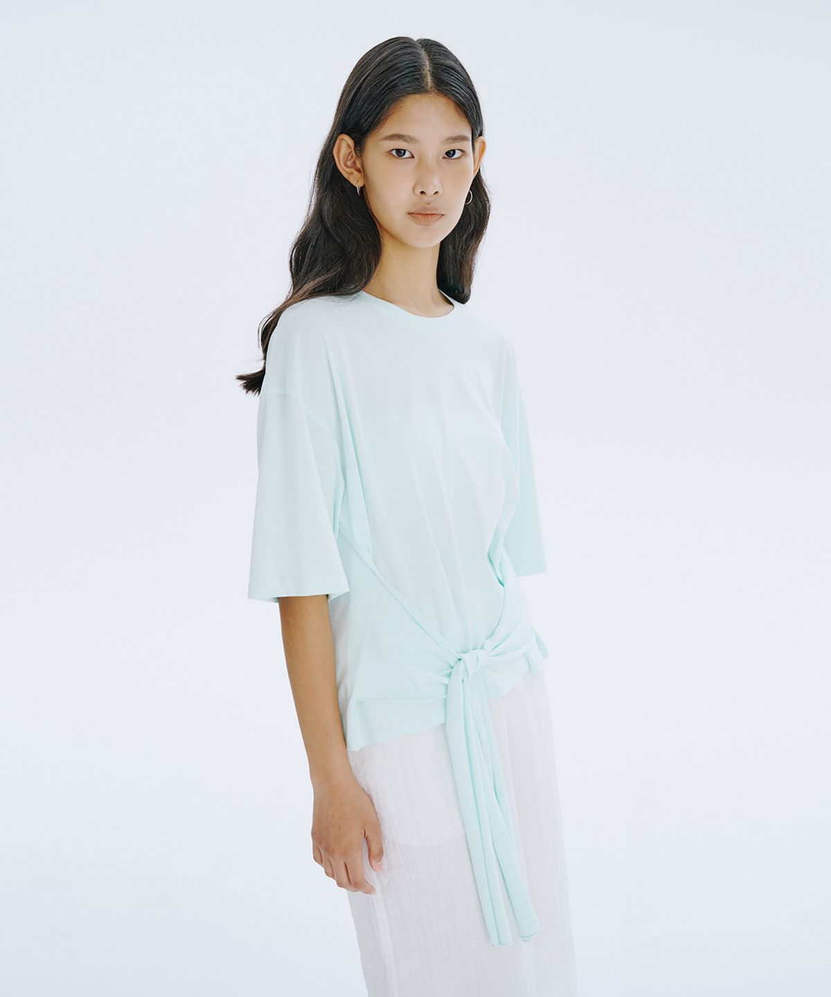 분더캄머(WNDERKAMMER) Waist Tied T_Mint