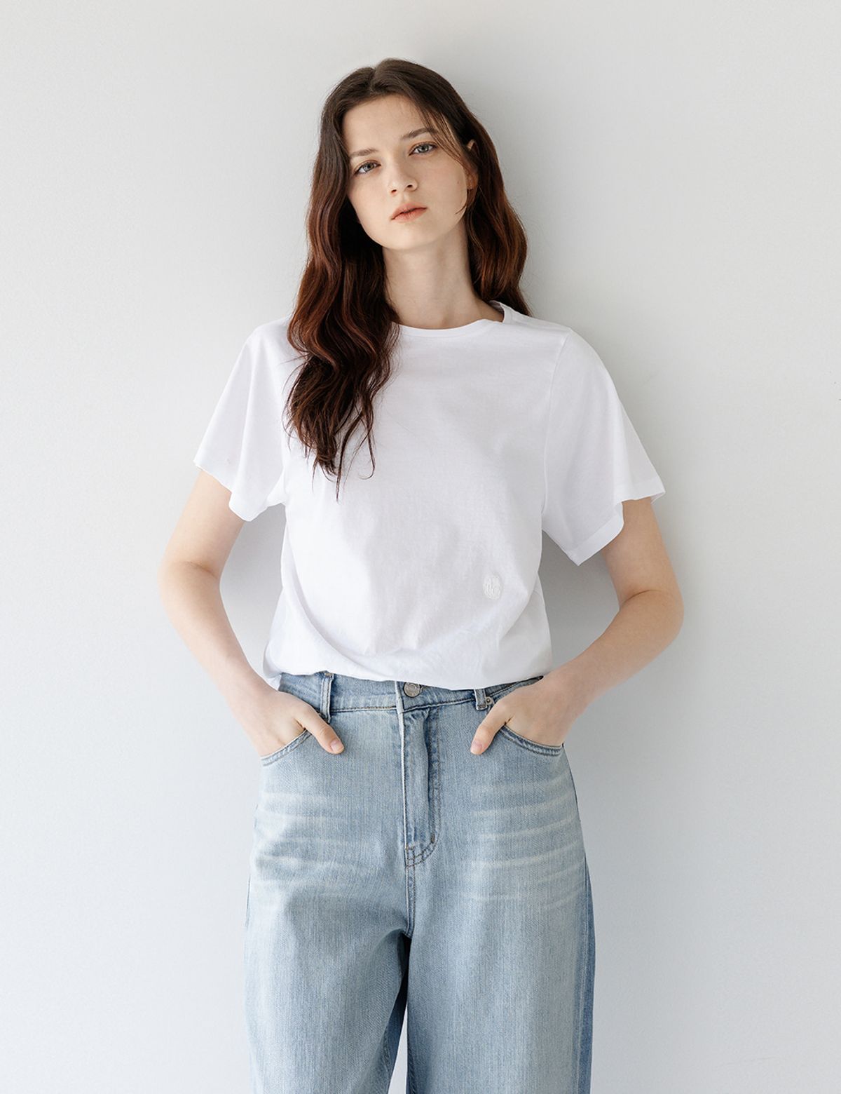 더엘로(THEELO) Wing Sleeves Top (WHITE)