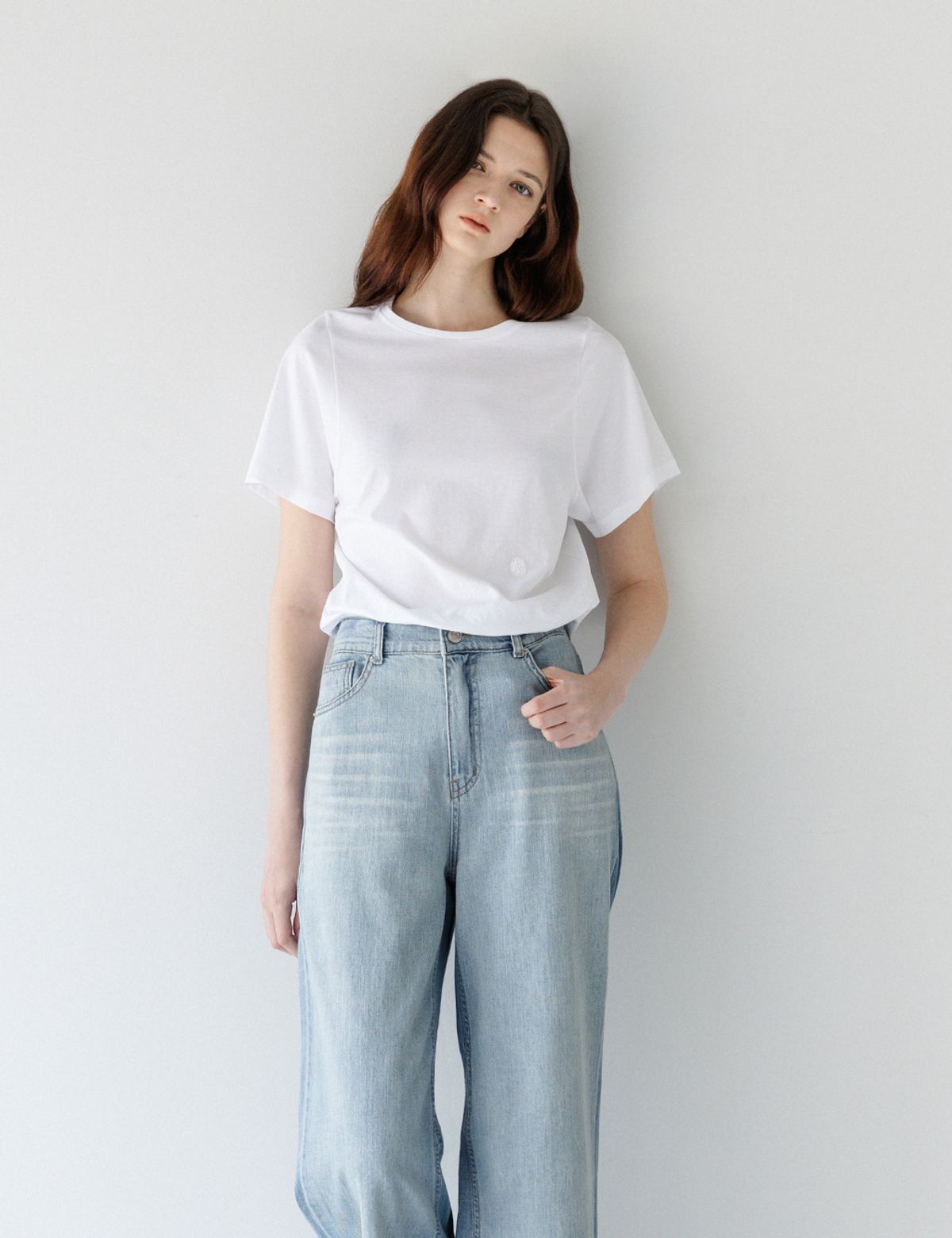 더엘로(THEELO) Wing Sleeves Top (WHITE)