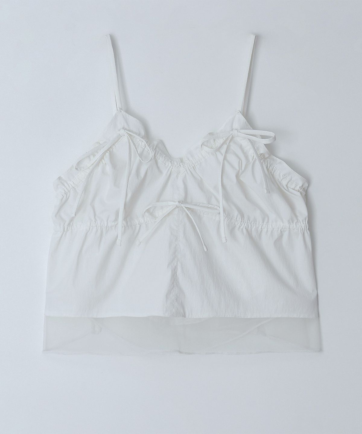 하우스 오브 폰드(HOUSE OF POND) Sheer Layering Bustier_Ivory