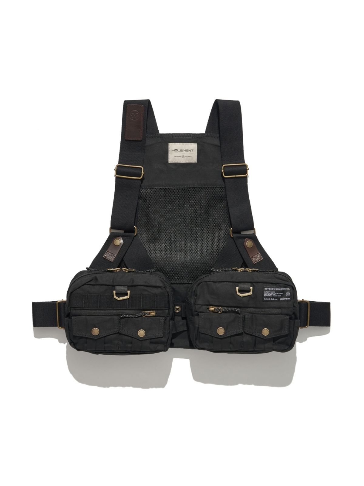 힐리먼트(HELEMENT) H55 루어 멀티 베스트 (BLACK)