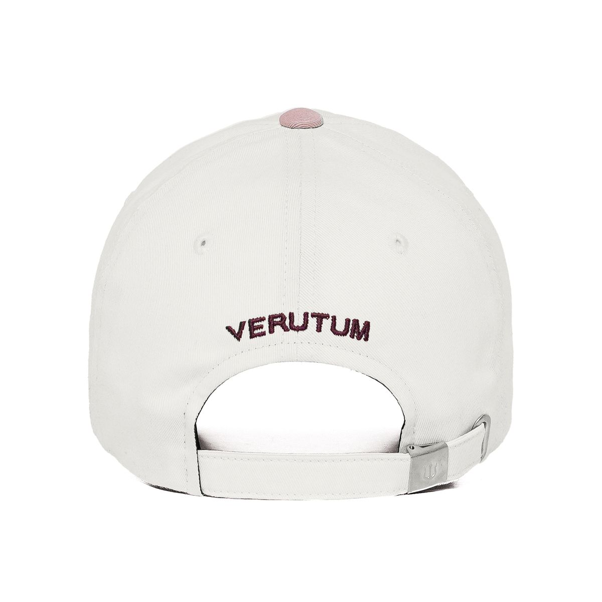 베루툼(VERUTUM) J 이니셜 투톤 볼캡 크림 핑크
