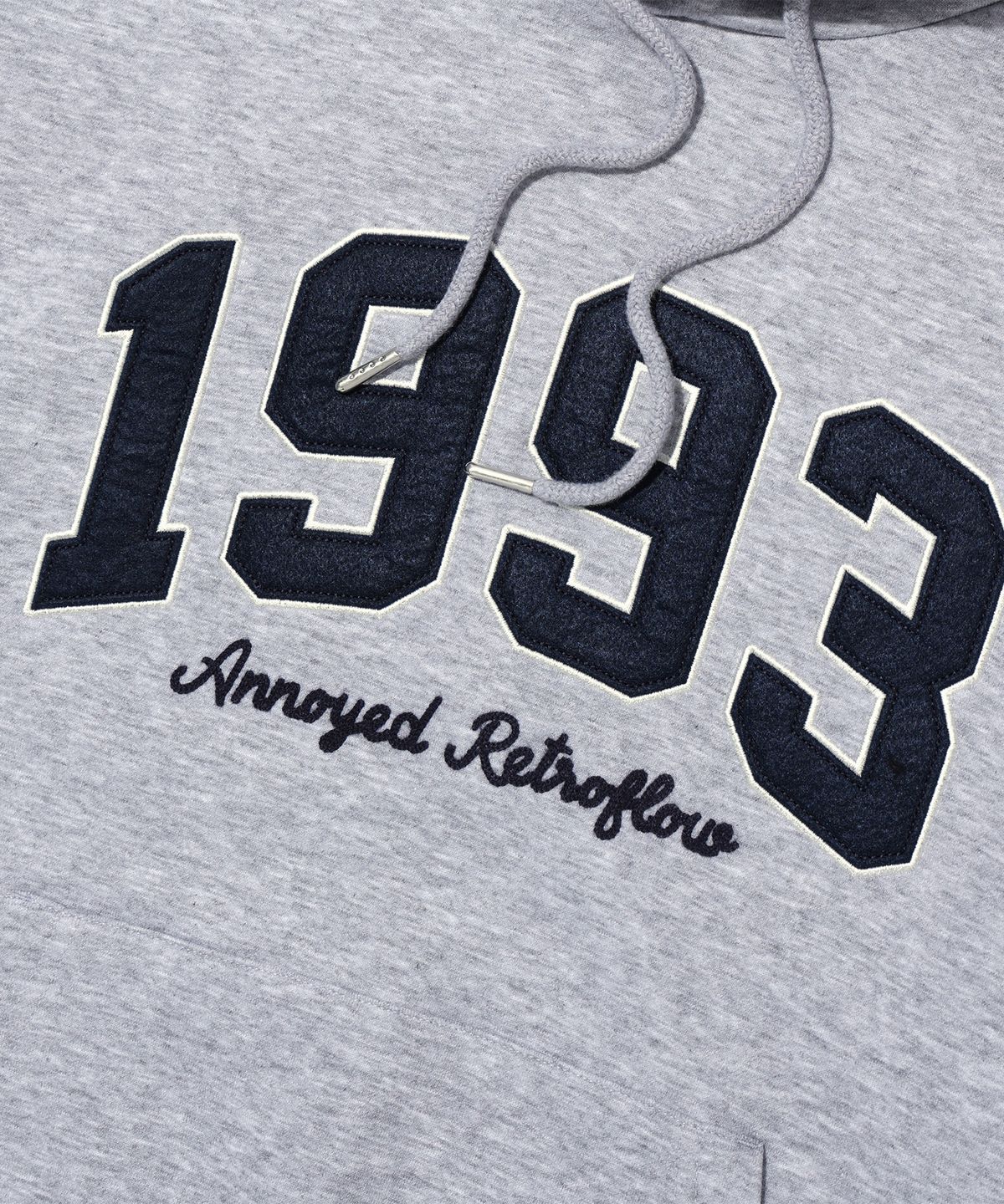 어노이드(ANNOYED) 아치 1993 후디 MELANGE GREY (LP6TU150-097)