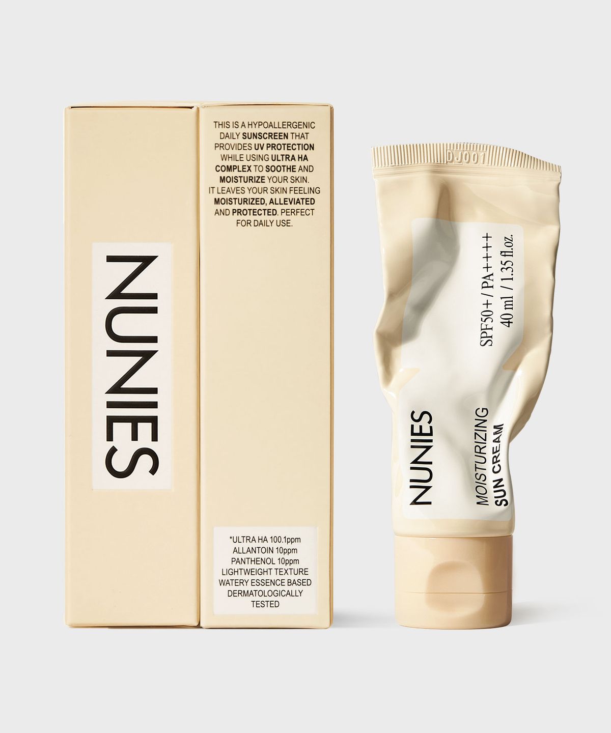 뉴니스(NUNIES) 수분 선크림 히알루론 선 캐쳐 40ml