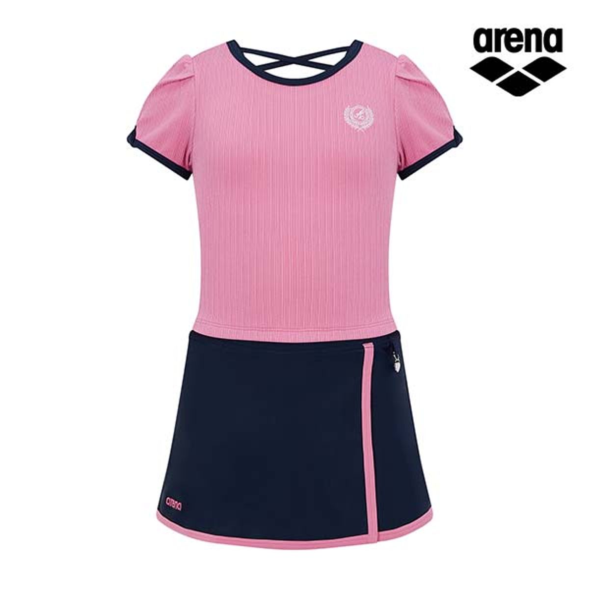 아레나 키즈(ARENA KIDS) 레이첼 아동 래쉬가드 세트 A5BG1GS03PNK