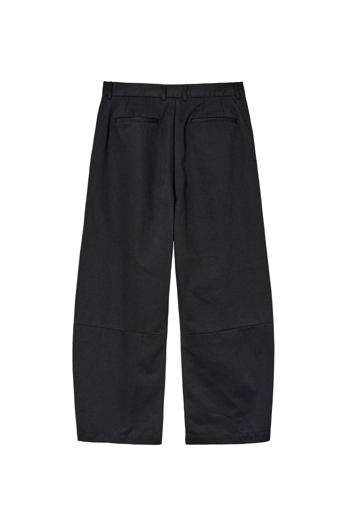 해칭룸(HATCHINGROOM) Curve Chino Pants Black